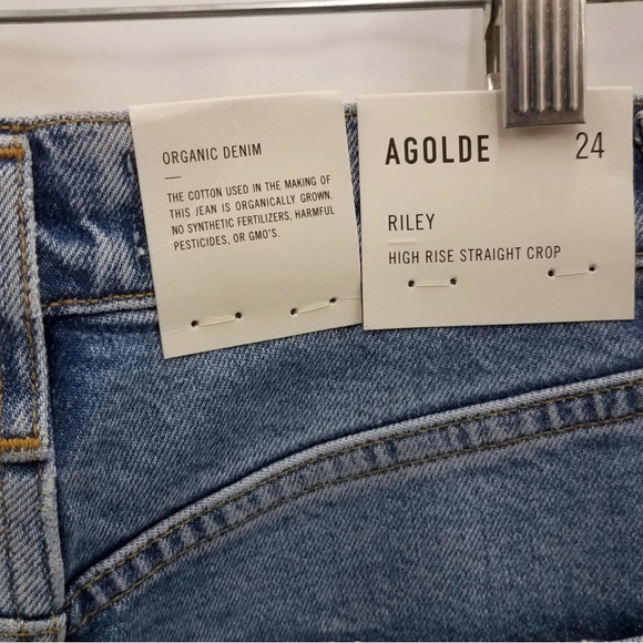 Agolde Riley straight crop - Picture 2 of 3